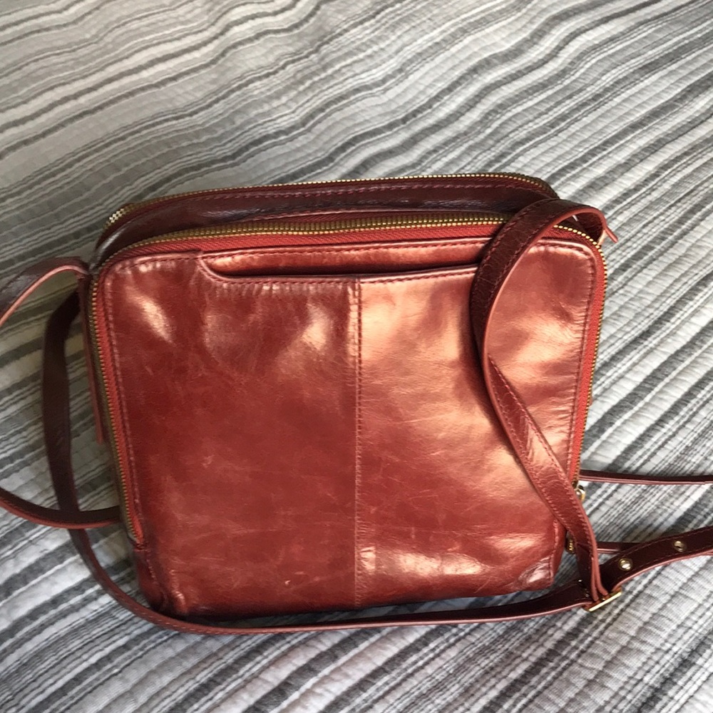 Hobo purse. Cute square design. Crossbody